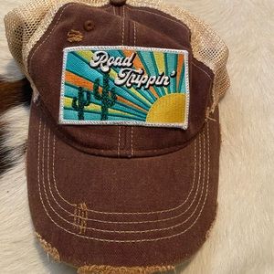 Judith March Brown Road Trippin Hat.